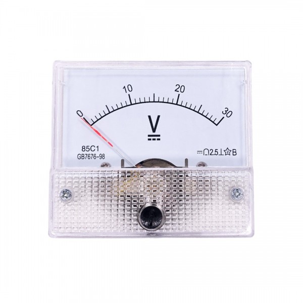 Analoge Spanningsmeter - 0-30VDC