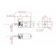 Aslong JGA12-N20-30 DC Transmission Motor 6V - 500RPM