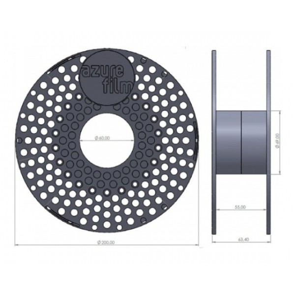 AzureFilm PCTG Filament 1.75mm - 1kg - White