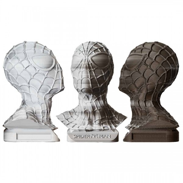 AzureFilm PLA Dual Filament 1.75mm - 1kg - Light and Dark Grey