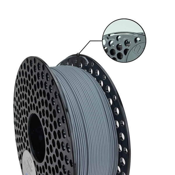 AzureFilm PLA Filament 1.75mm - 1kg - Shark Grey
