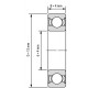 Daiwa 604ZZ Ball Bearing
