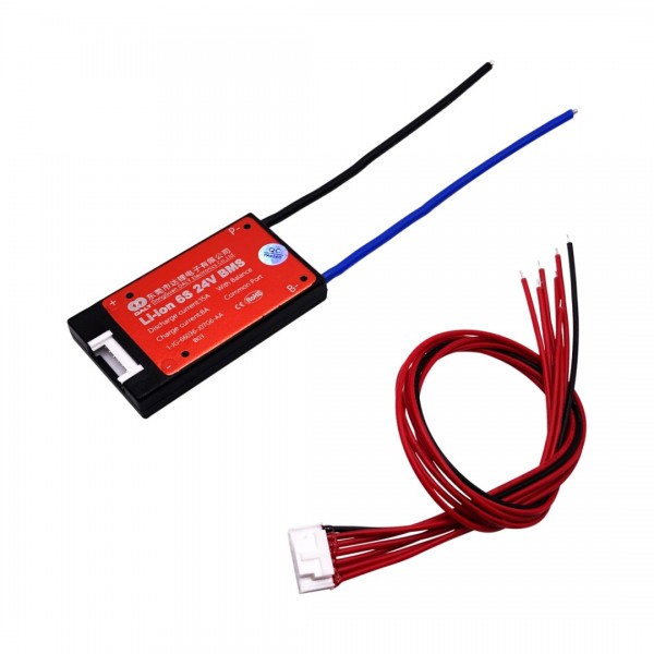 DALY BMS Li-ion-Li-Po Protection Circuit - 6S 15A - with Balancing