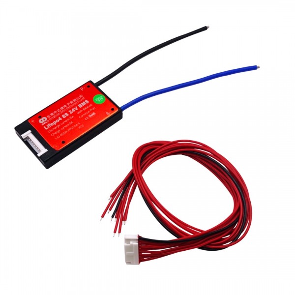 DALY BMS LiFePO4 Protectiecircuit - 8S 15A - met Balans functie