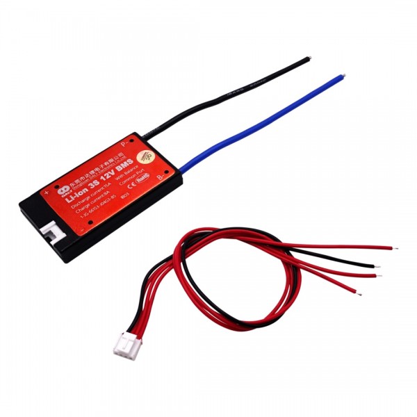 DALY BMS Li-ion-Li-Po Protection Circuit - 3S 15A - with Balancing