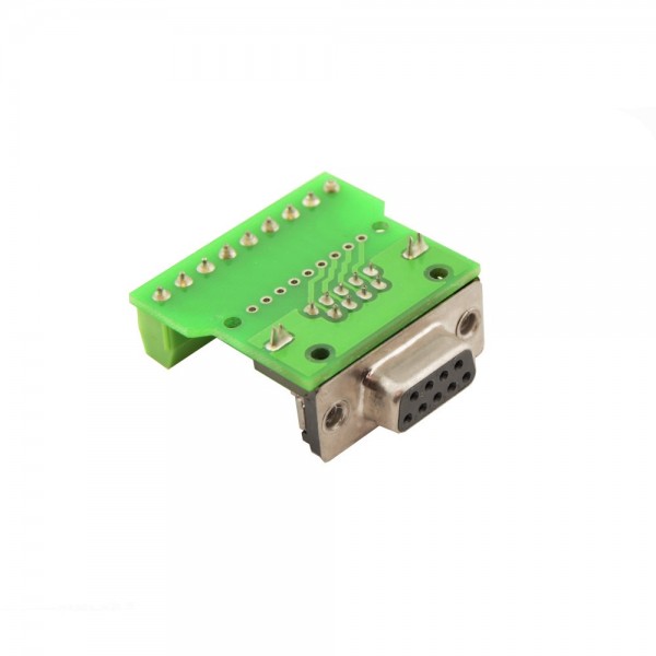 DB9 RS232 Connector Breakout Board Female