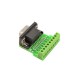 DB9 RS232 Connector Breakout Board Male