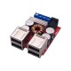 QSKJ DC-DC Step-down Buck Converter 4x2A - 5V with 4xUSB