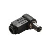 DC Jack plastic 5.5mm - Male - 90 graden
