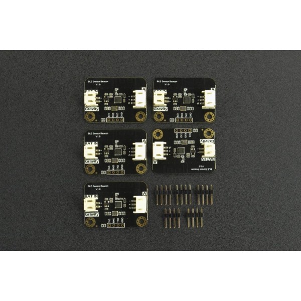 DFRobot Gravity BLE Sensor Beacon Pack - 5 pieces