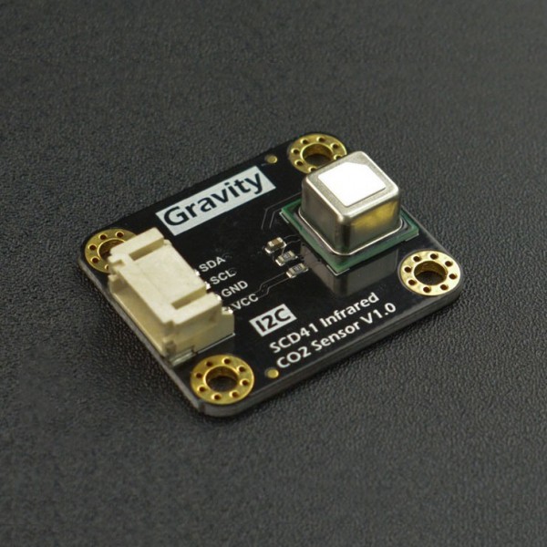 DFRobot Gravity SCD41 Infrared CO2 - Temperature and Humidity Sensor - I2C