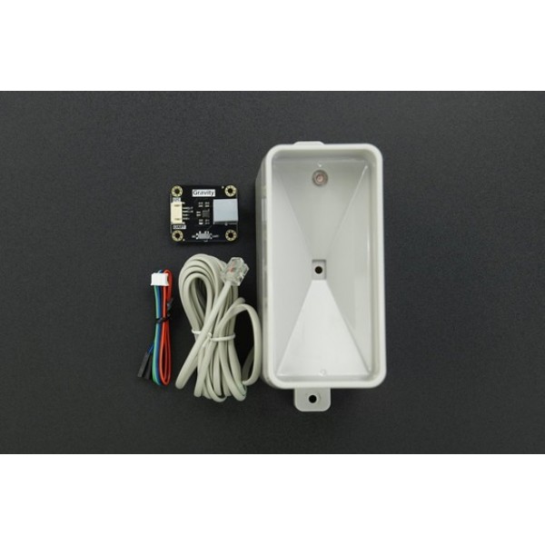 DFRobot Gravity Tipping Bucket Rainfall Sensor - I2C - UART