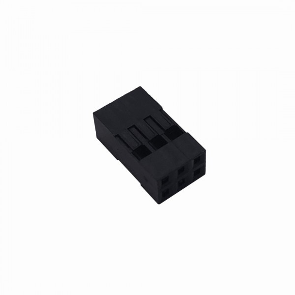 DuPont Compatible Plastic Connector Housing - 2x3P