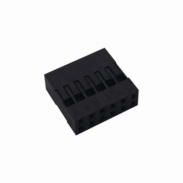 DuPont Compatible Plastic Connector Housing - 2x6P