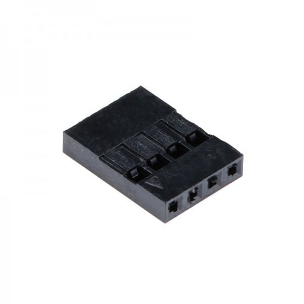 DuPont Compatible Plastic Connector Housing - 4P