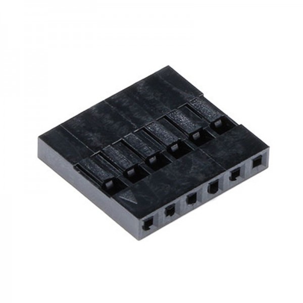 DuPont Compatible Plastic Connector Housing - 6P
