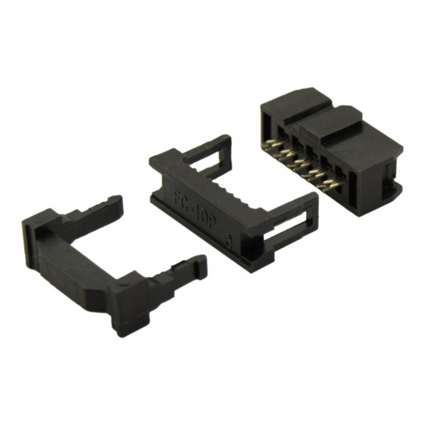 Female Header Flatcable Connector 10p - 2x5p