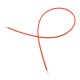 Flexible LED Filament String - Red - 30cm