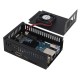 Geekworm N505 Metal Case for Orange Pi Pi 5(B) - with Fan and Heatsink - Black