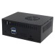Geekworm N508 Metal Case for Orange Pi Pi 5 PLUS - with Fan -  SSD support - Black