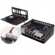 Geekworm N508 V2 Metal Case for Orange Pi Pi 5 PLUS - with Fan -  SSD support - Black