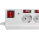 Goobay 72568 Power Strip 6 Outlets - On-Off Switches - 1.5m
