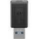 Goobay 45400 USB-A Male to USB-C Female Adapter - USB 3.0 - Black