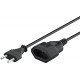 Goobay 50510 Extension cord - Type C - 5m