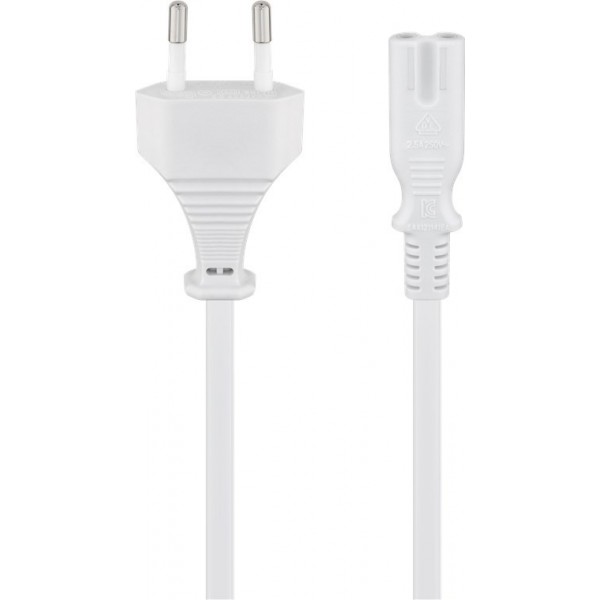 Goobay 51326 230V Voedingskabel - Type C - IEC C7 Female - 1.5m