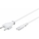 Goobay 51326 230V Voedingskabel - Type C - IEC C7 Female - 1.5m