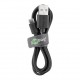 Goobay 59118 USB-C USB-A 2.0 Cable - 0.5m - 3A - Black