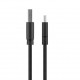 Goobay 59124 USB-C USB-A 2.0 Cable - 3m - 3A - Black