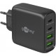 Goobay 64817 USB-C USB-A PD Multipoort Snellader - 5-20V 3A 68W - Zwart