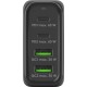 Goobay 64817 USB-C USB-A PD Multipoort Snellader - 5-20V 3A 68W - Zwart