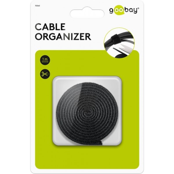 Goobay 70360 Klittenbandrol - 1m
