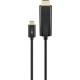 Goobay 77528 USB-C to HDMI Cable - 4K 60Hz - 1.8m - Black