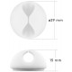 Goobay 95183 Kabelhouder - 7.8mm - 5 stuks - Wit