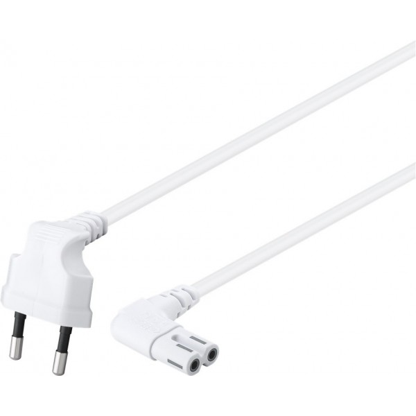 Goobay 97347 230V Voedingskabel - Type C - IEC C7 Female Haaks - 1m