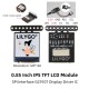 LilyGO 0.85 inch IPS-TFT-LCD Display - 128*128 Pixels - SPI