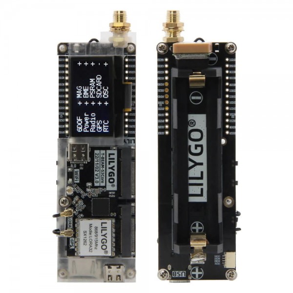 LilyGO T-Beam-S3 Supreme - LoRa 868MHz - L76K GNSS - 1.3 inch OLED Display - ESP32-S3 LilyGO T-Beam-S3 Supreme - LoRa 868MHz - L76K GNSS - 1.3 inch OLED Display - ESP32-S3
