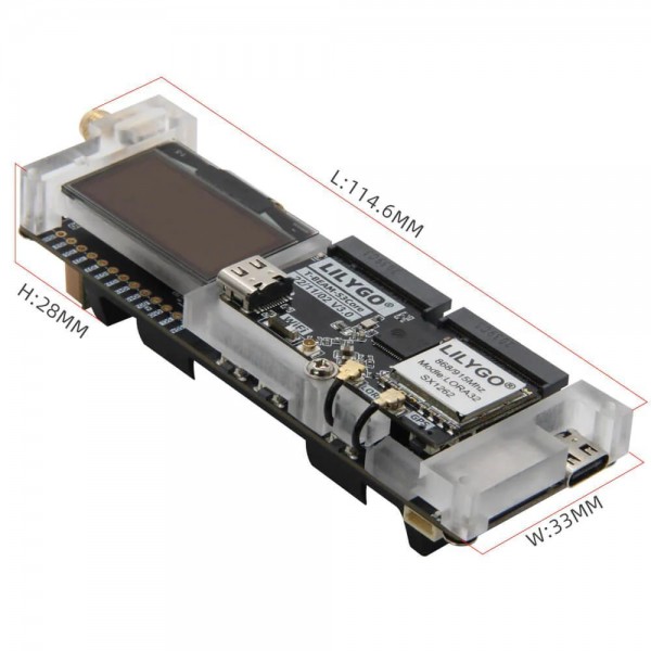 LilyGO T-Beam-S3 Supreme - LoRa 868MHz - L76K GNSS - 1.3 inch OLED Display - ESP32-S3 LilyGO T-Beam-S3 Supreme - LoRa 868MHz - L76K GNSS - 1.3 inch OLED Display - ESP32-S3