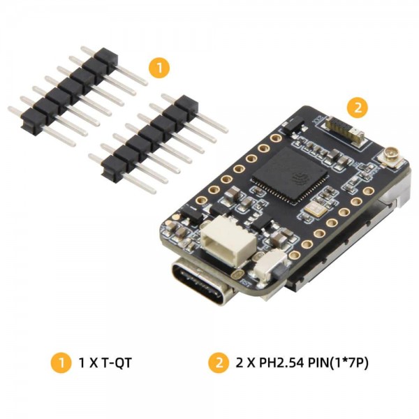LilyGO T-QT ESP32-S3 - met 0.85 inch IPS Display