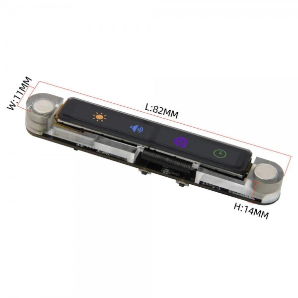 LilyGO T-Touch Bar - ESP32-S3 with Dual 0.99 inch Display and Touchscreen