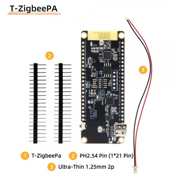 LilyGO T-Zigbee PA - ESP32-C3 TLSR8258 Dual MCU