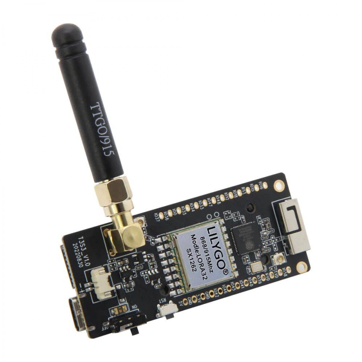 LilyGO T3-S3 LoRa 868MHz - ESP32-S3 - SX1262 - 0.96 inch OLED Display ...