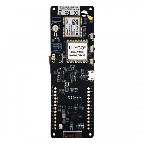 LilyGO T-Beam V1.2 AXP2101 - LoRa 433MHz - NEO-M8N GNSS - ESP32 LilyGO T-Beam V1.2 AXP2101 - LoRa 433MHz - NEO-M8N GNSS - ESP32