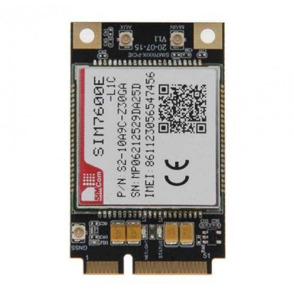 LilyGO TTGO T-PCIE SIM7600E-L1C Expansion Module