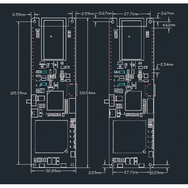 LilyGO TTGO T-SIM-A7670E R2 ESP32 - ESP32-WROVER - met 18650 Batterijhouder LilyGO TTGO T-SIM-A7670E R2 ESP32 - ESP32-WROVER - met 18650 Batterijhouder