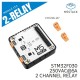 M5Stack 2-Channel AC Relay Module 13.2 - for M5Core