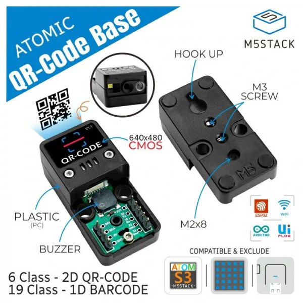 M5Stack Atomic QR-Code Reader V1.1